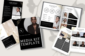 design canva flyers and social media graphics that attract clients