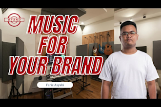 produce commercial music for your brands and advertising