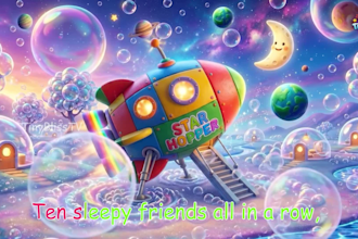 create ai animated stories, rhymes, 3d cartoon for kids