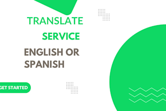 expert translate in english to spanish or spanish to english