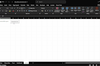 create automated excel mis dashboard with vba reports