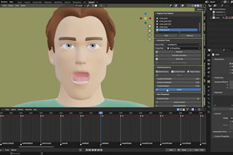 retarget humanoid rig,ikfk rigging,arkit 52 blendshape,cc4 facial mocap,nsfw rig