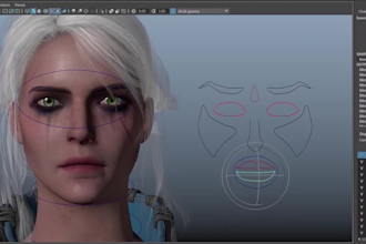 create 52 apple arkit blendshapes, facial rigging, face mocap, live link ready