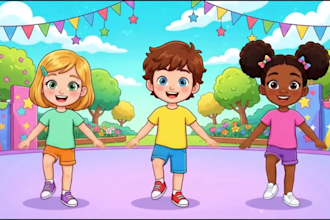 2d kids animation cartoon music video 2d music animated lyrics video