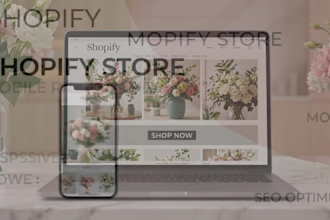 design florist website flower shopify store indoor plant website home decoration