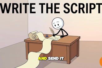 create a stickman animation video for your youtube channel
