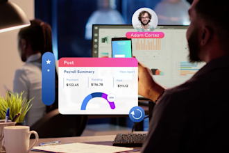 do UI motion graphic saas video ai software animation app promo saas explainer