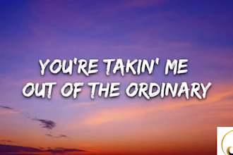 create an amazing animated lyric music video for your song