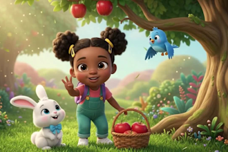 3d pixar kids animation, nursery rhymes, kids learning videos, cocomelon style