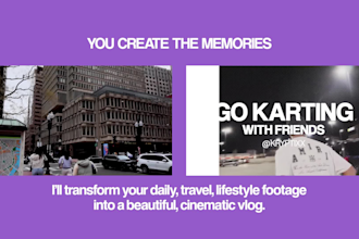 edit aesthetic travel and lifestyle vlog videos