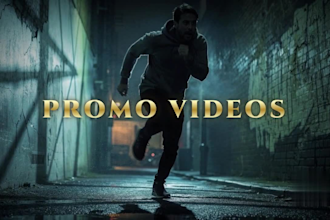create cinematic book trailer, book teaser, book video and book promotion video