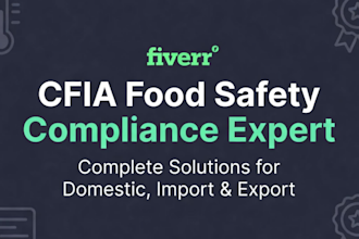 create recall and preventive control plan for cfia