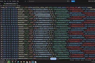 code your trading strategy to python