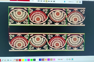 create high quality embroidery into dst, pes, jef, all file