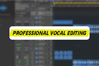 professionally edit and tune your vocals
