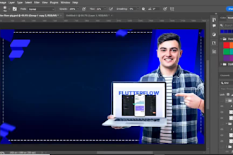 design a creative flyer or poster fast