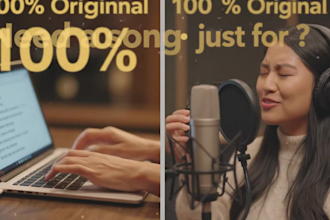 write, sing and record you a custom personalized song for any special occasion