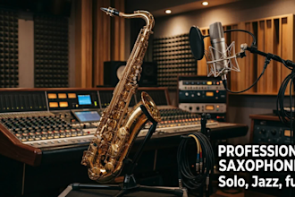 record professional saxophone, clarinet, flute, or horn section tracks