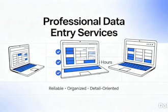 do accurate data entry and copy paste work