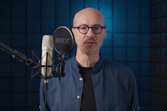 deliver a clear and authentic german male voice over