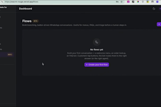 do an automation whatsapp CRM with bulk sender and ai chatbot