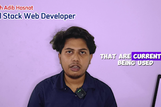develop modern business websites, landing pages, react js and next js websites