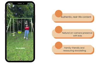 authentic ugc videos for family and lifestyle brands