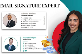 create email signature HTML, clickable HTML email signature