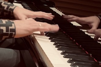 record piano or keys in any style