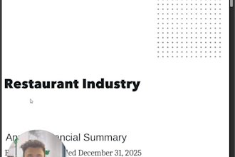 quickbooks financial report and analysis