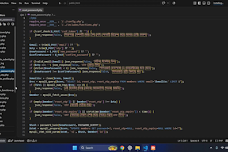 build a custom dynamic php mysql website