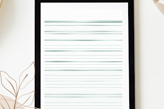 design digital planner, adhd journal, habit tracker for etsy KDP