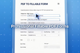 convert any doc to a fillable PDF form or convert PDF to excel or word