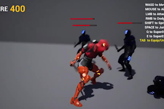 do unreal engine game development, develop unreal engine game, ue5 blueprints