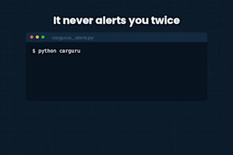 build a custom cargurus scraper for vehicle data