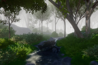 create 3d game environment open world map unity unreal engine level design asset