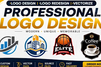 design redesign edit vectorize fix revamp company business start up logo brand