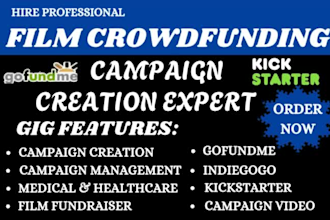create converting crowdfunding video for kickstarter indiegogo gofundme