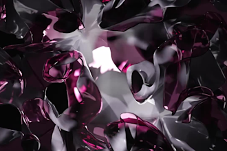 create 3d perfume bottle animation, shopify luxury product video shopify sales