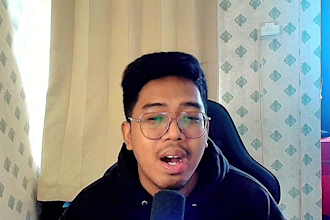 record a professional deep male indonesian voice over