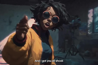 create anime style ai music video for your song