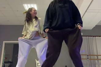 create viral female dancer video for music promotion