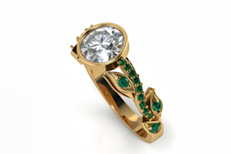 design custom 3d cad bridal and engagement ring jewelry