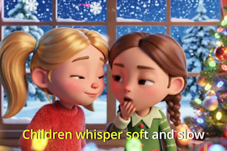 create product cgi animation, 3d disney pixar style animation, and ai christmas