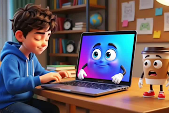 create 3d ai cartoon animation videos