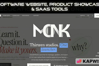 build a custom saas website and web app