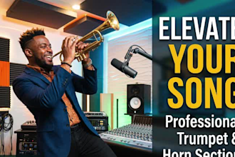 record premium trumpet tracks to elevate your song