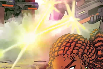 epic marvel style comic cinematic video trailer