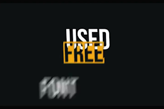 design professional kinetic typography lyric video