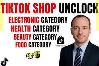 approve tiktok shop category in 12hours and unluck restricted products